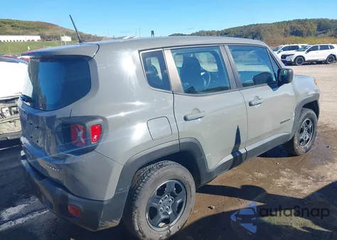 2020 Jeep Renegade Sport 4X4 z USA, uszkodzony, nr VIN ZACNJBAB3LPL08757